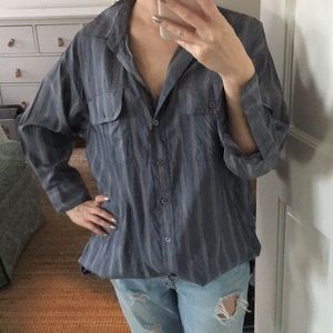 Elizabeth and James 100% Silk Blouse